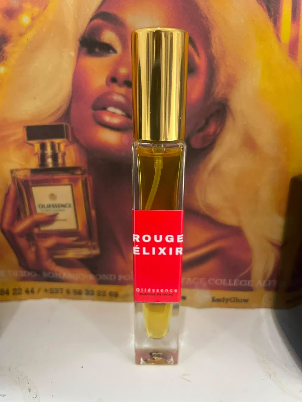 Flacon ROUGE ÉLIXIR d'OLIÉSSENCE